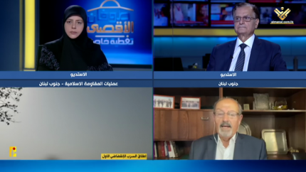 الوزير السابق عدنان منصور & العميد محمد عباس